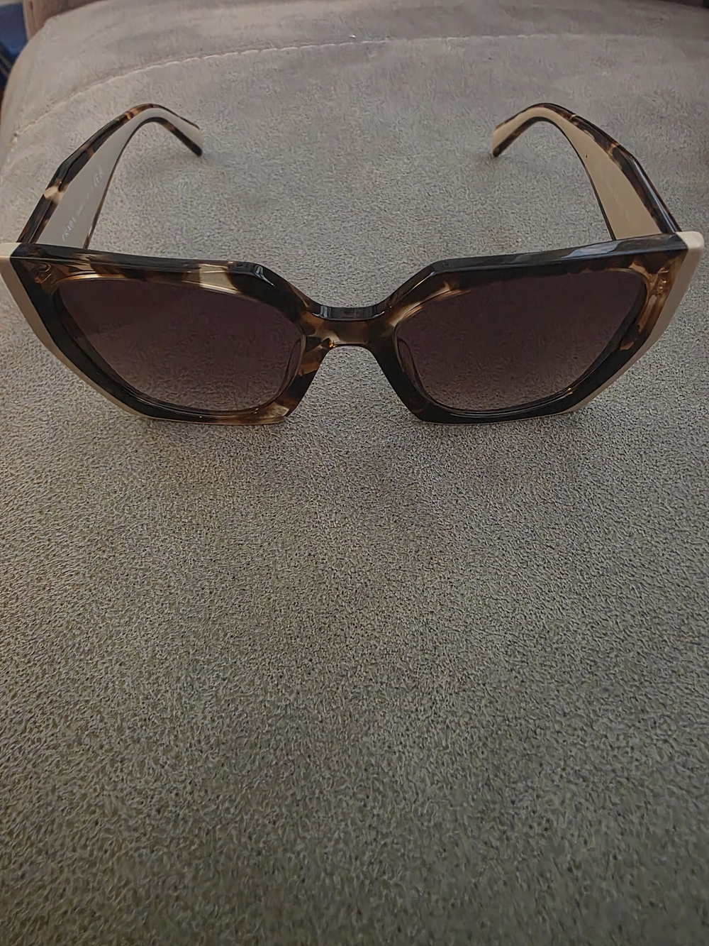 Prada Minimal Baroque Oversized Sunglasses + Original Case